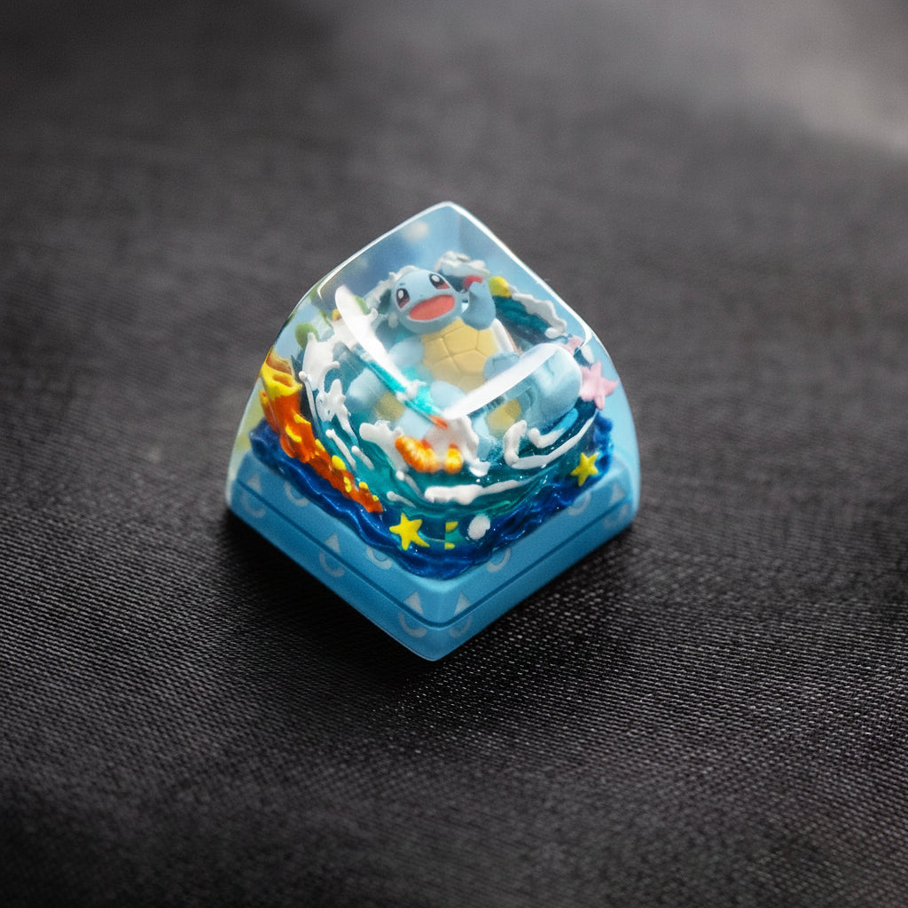 Pokémon Resin Keycap – Handgemaakte Artisan Keycap voor Mechanische Toetsenborden