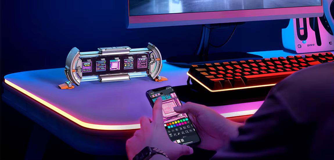 DIVOOM Times Gate Pixel Art DIY LCD Display