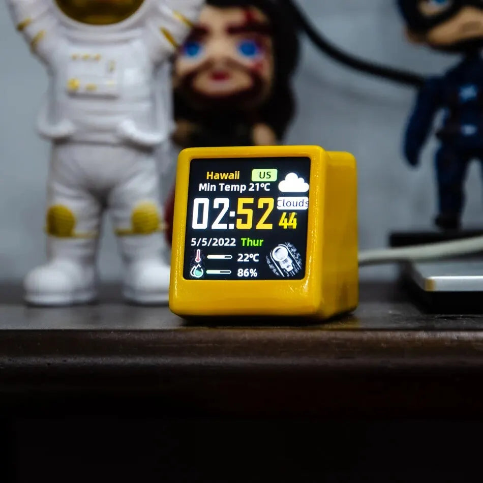 GeekMagic SmallTV-Ultra Mini Weerdisplay met WiFi
