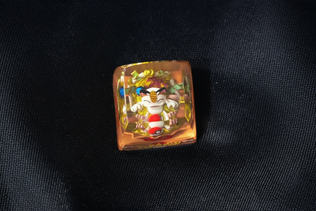 Pokémon Resin Keycap – Handgemaakte Artisan Keycap voor Mechanische Toetsenborden