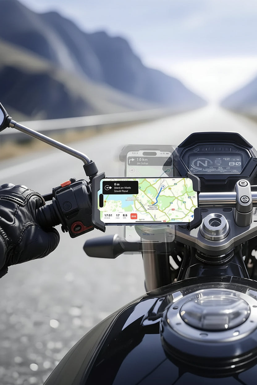 Anti-Trilling Telefoonhouder voor Motor & Fiets – productweergave 6