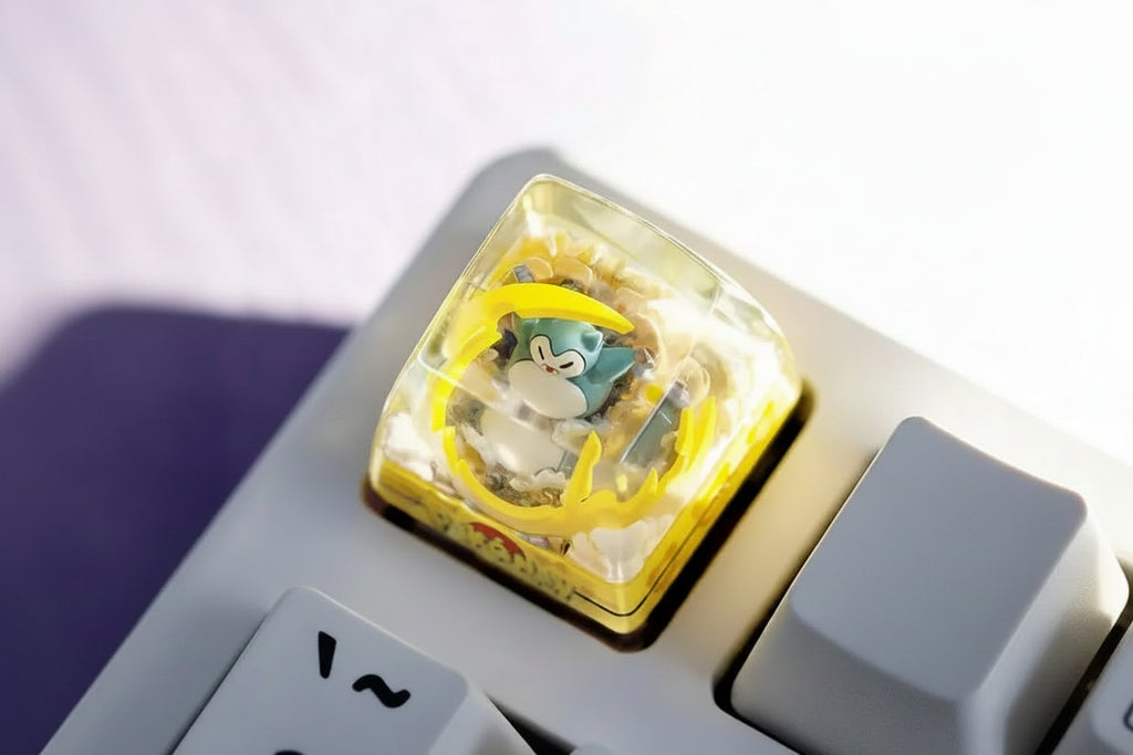 Pokémon Resin Keycap – Handgemaakte Artisan Keycap voor Mechanische Toetsenborden