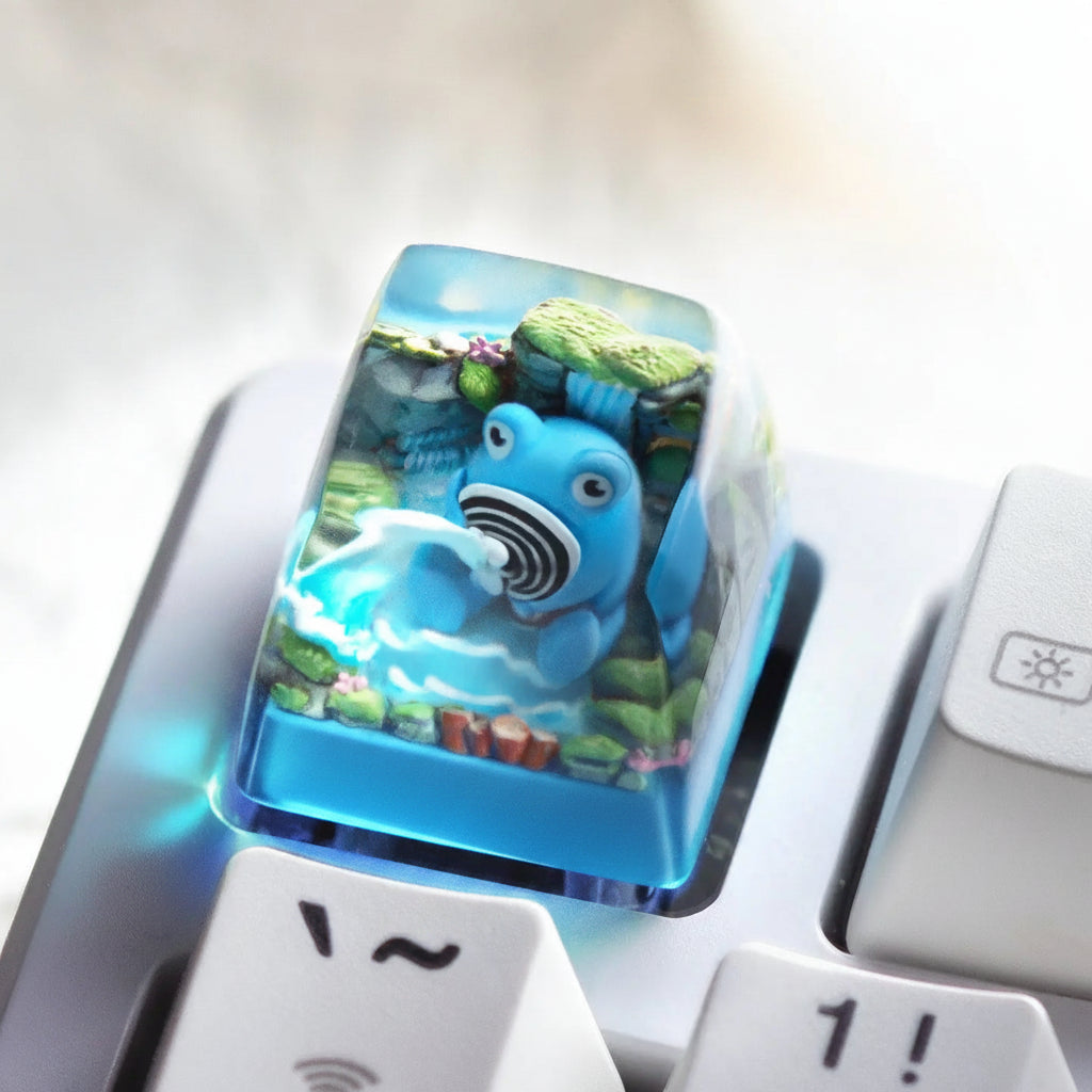 Pokémon Resin Keycap – Handgemaakte Artisan Keycap voor Mechanische Toetsenborden