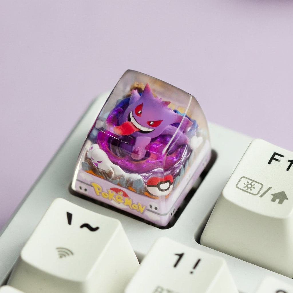 Pokémon Resin Keycap – Handgemaakte Artisan Keycap voor Mechanische Toetsenborden