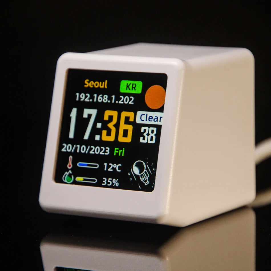 GeekMagic SmallTV-Ultra Mini Weerdisplay met WiFi – productweergave 5