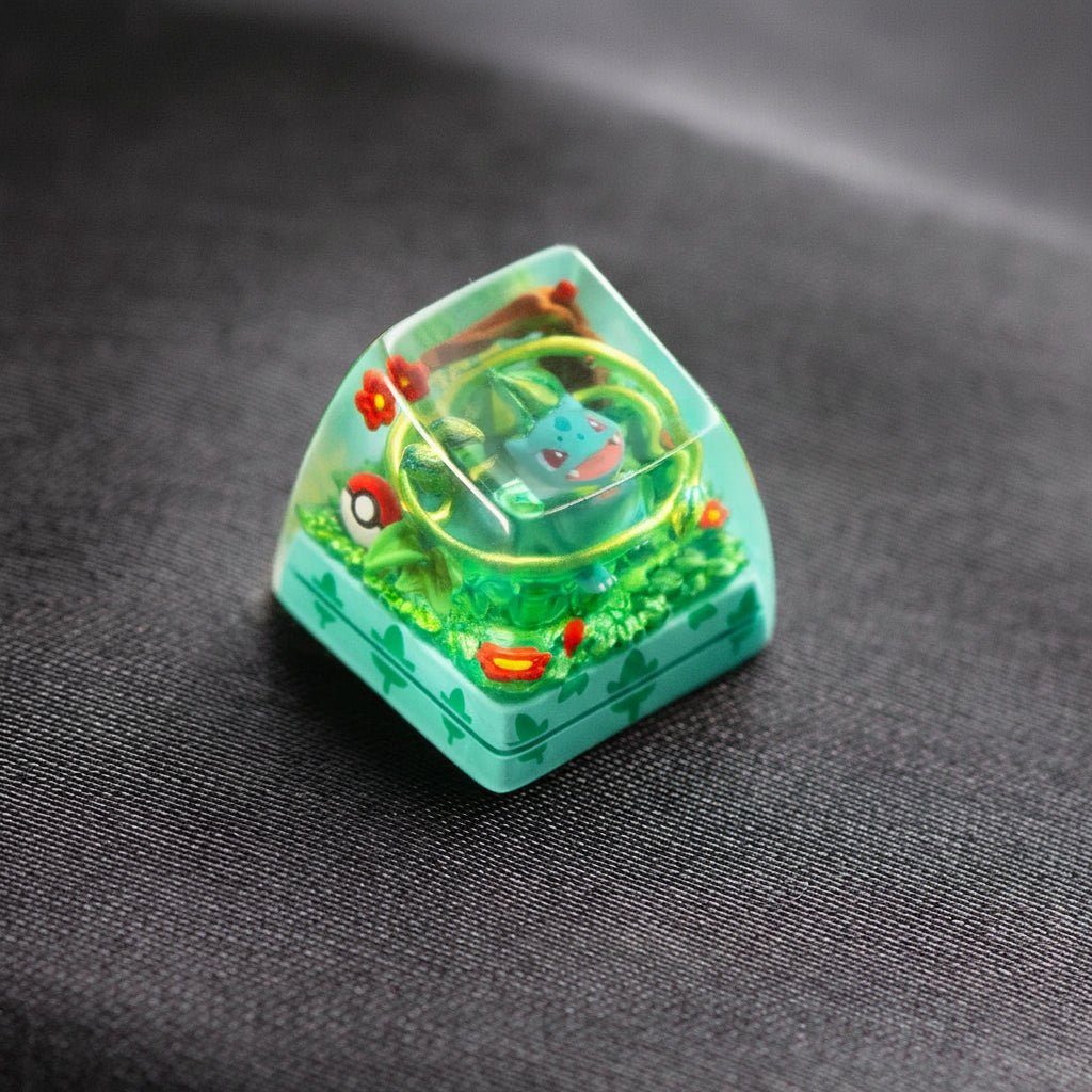 Pokémon Resin Keycap – Handgemaakte Artisan Keycap voor Mechanische Toetsenborden