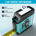 Professionele Laser Afstandsmeter – Mileseey Digitale Rangefinder voor Binnen en Buiten