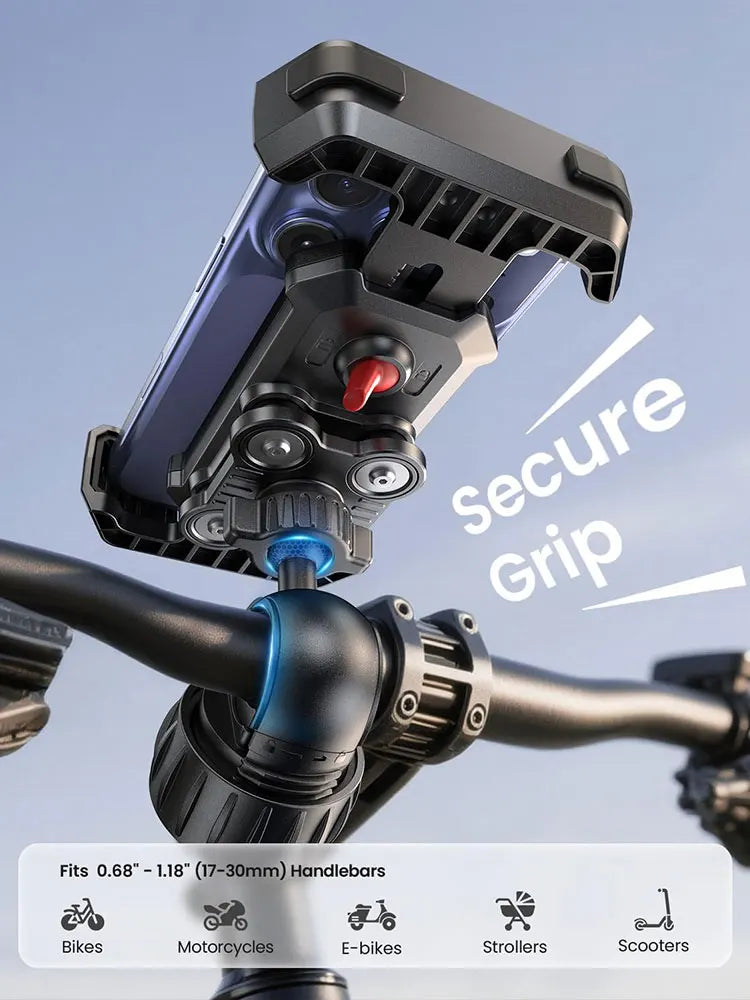 Anti-Trilling Telefoonhouder voor Motor & Fiets
