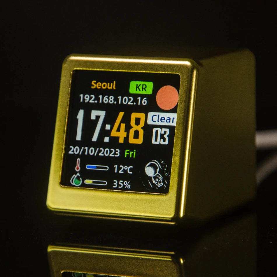 GeekMagic SmallTV-Ultra Mini Weerdisplay met WiFi – productweergave 6