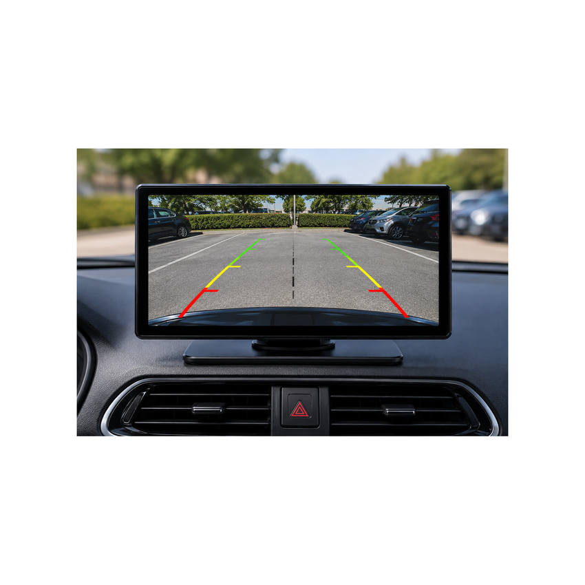 10,26" Wireless CarPlay & Android Auto Scherm met Dashcam