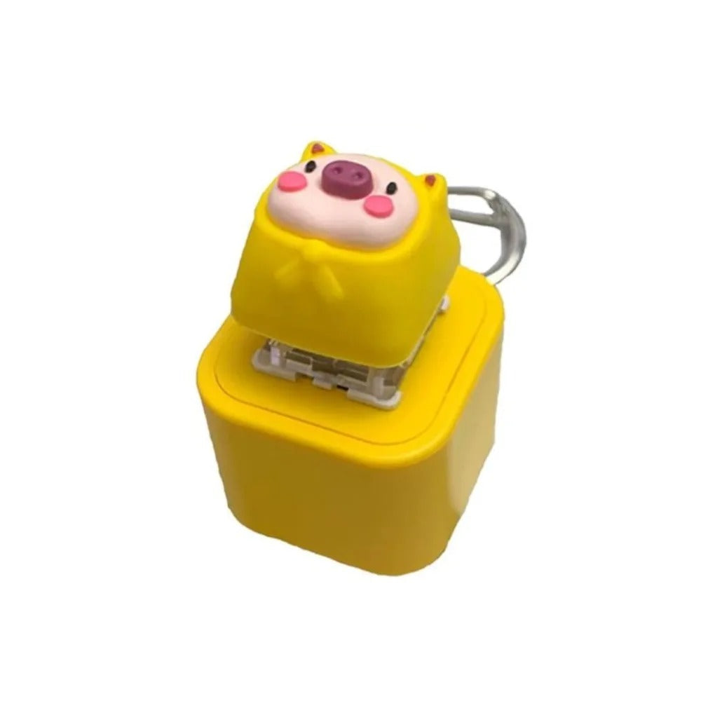 Fidget Sleutelhanger – Anti-Stress LED Clicker met Geluid & Licht