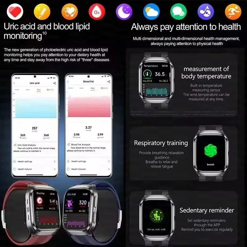 Verpleegkunde SmartWatch + bloedrukmeter (2026)