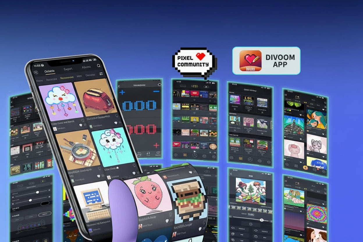 Divoom Times Gate Smart Pixel Art Display – productweergave 5
