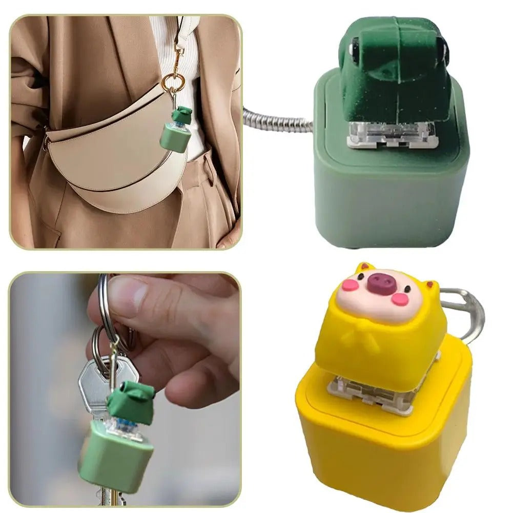 Fidget Sleutelhanger – Anti-Stress LED Clicker met Geluid & Licht