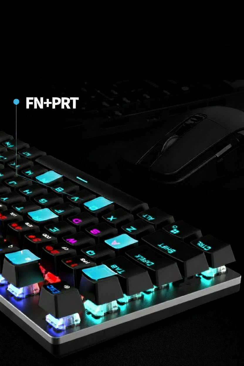 AOC GK410 Mechanisch Gaming Toetsenbord met RGB – productweergave 2