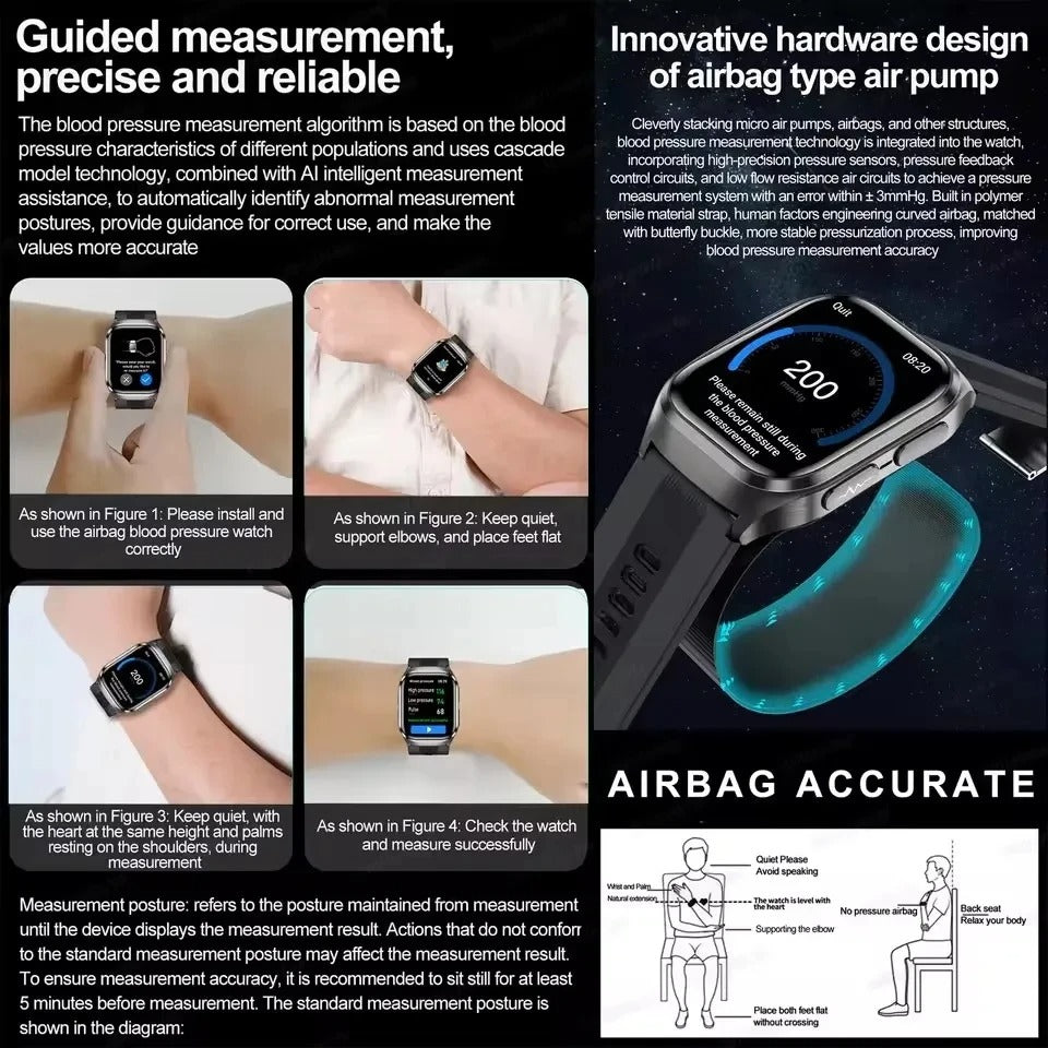 Verpleegkunde SmartWatch + bloedrukmeter (2026)