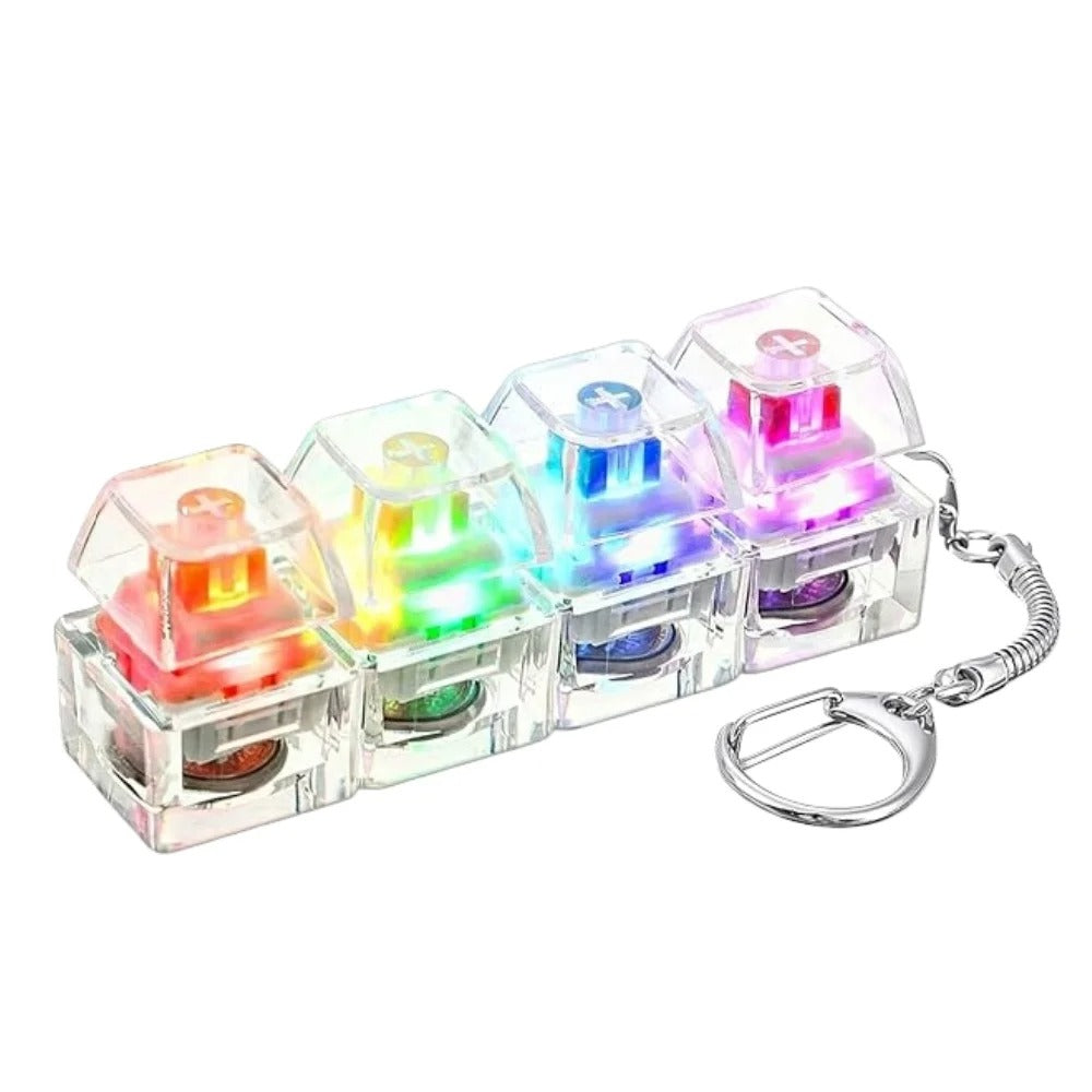 Fidget Sleutelhanger – Anti-Stress LED Gadget voor Onderweg