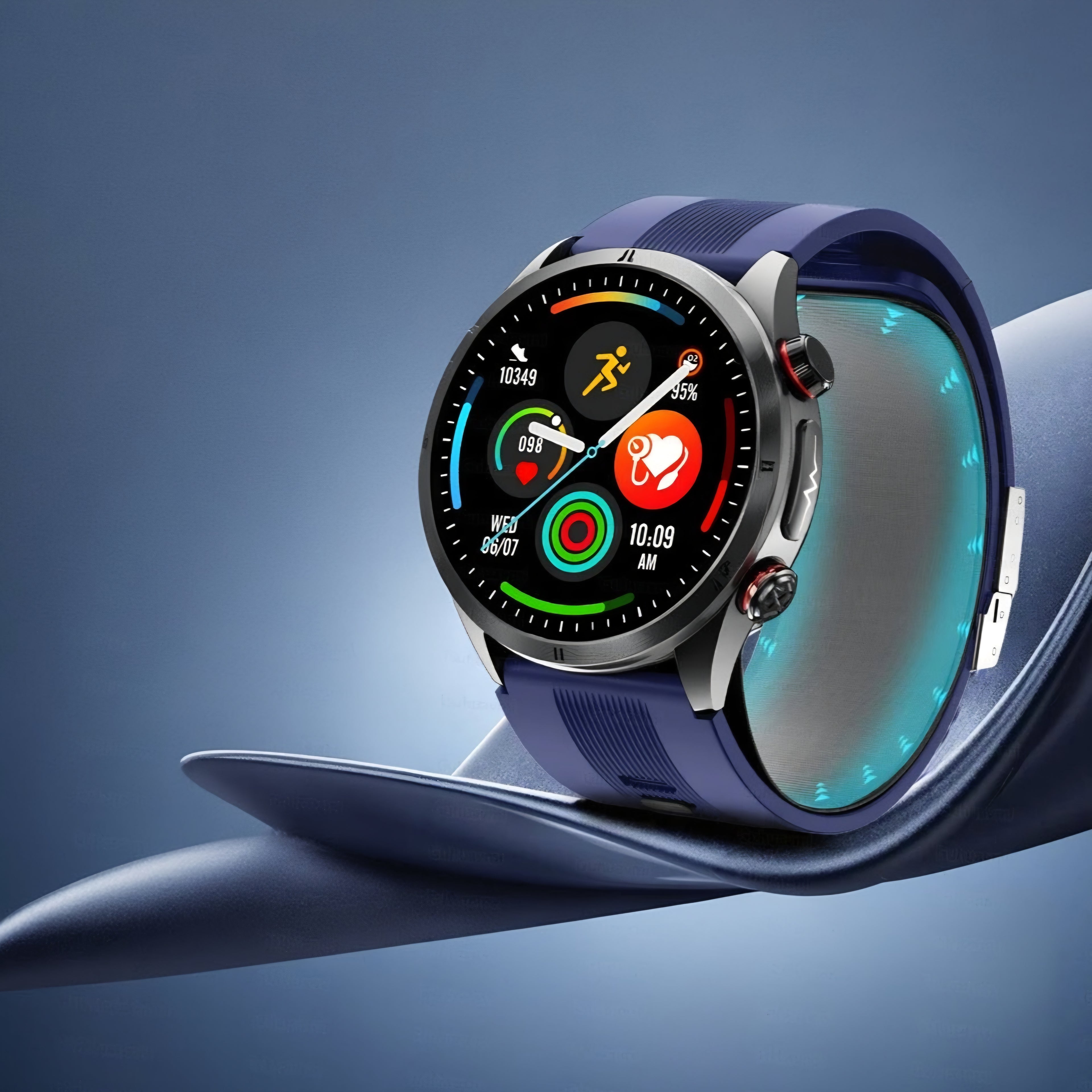 Verpleegkundige Advanced Smartwatch + Bloedrukmeter met airbag (2026)